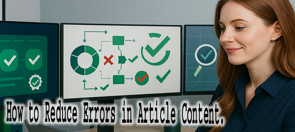 7 Proven AI Tips That Reduce Errors in Article Content 7 Proven AI Tips That Reduce Errors in Article Content