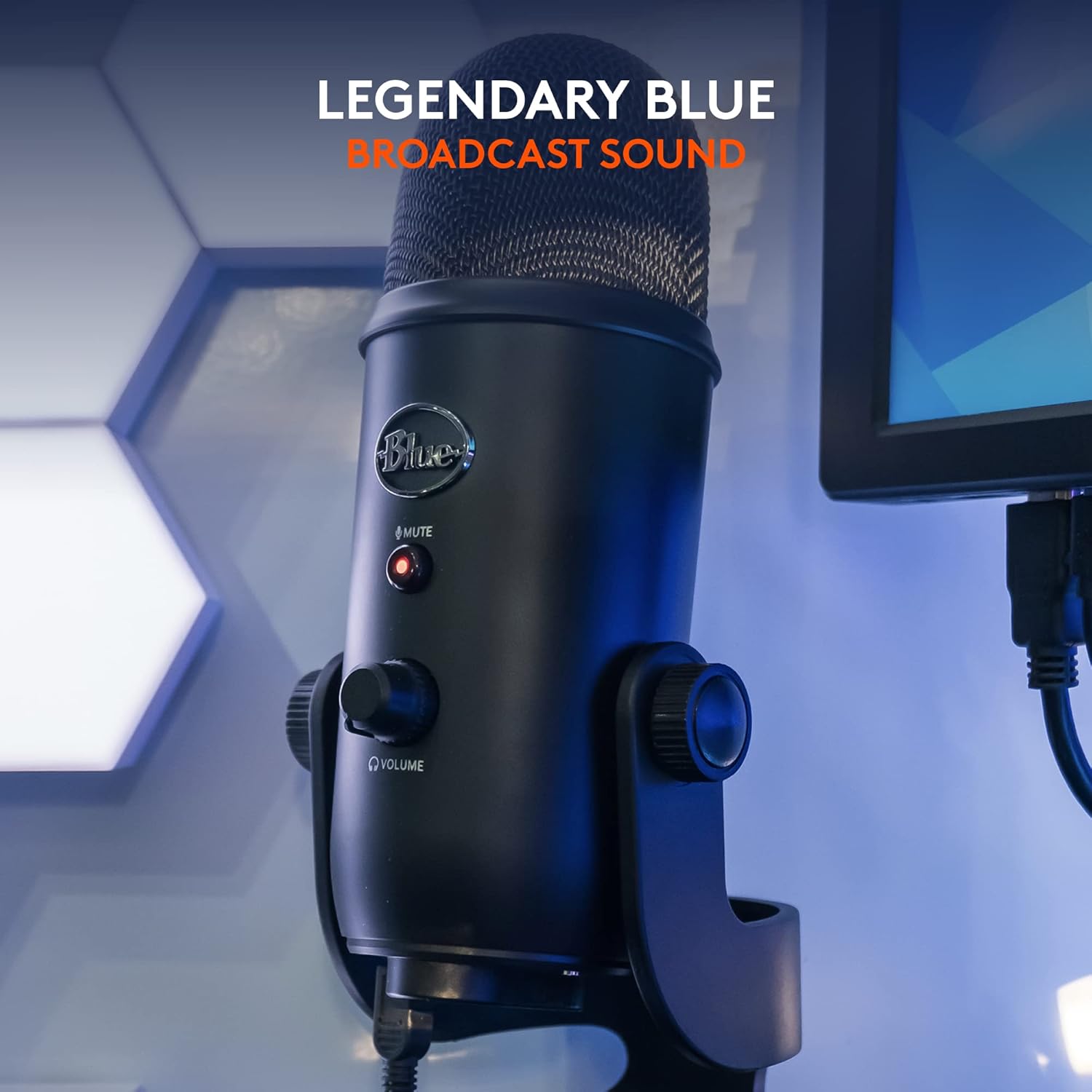 Blue Microphone Yeti four polar patterns dial