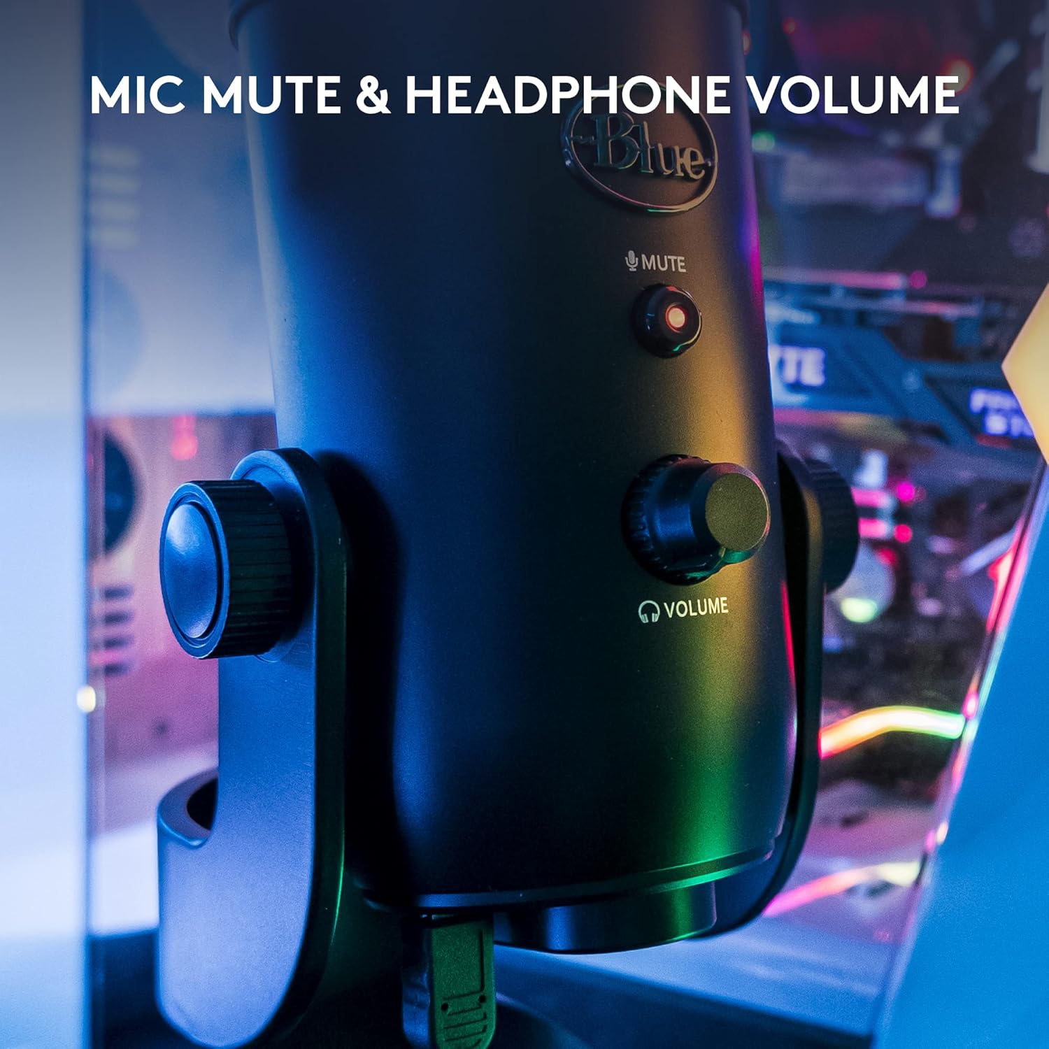 Blue Microphone Yeti boom arm mounting